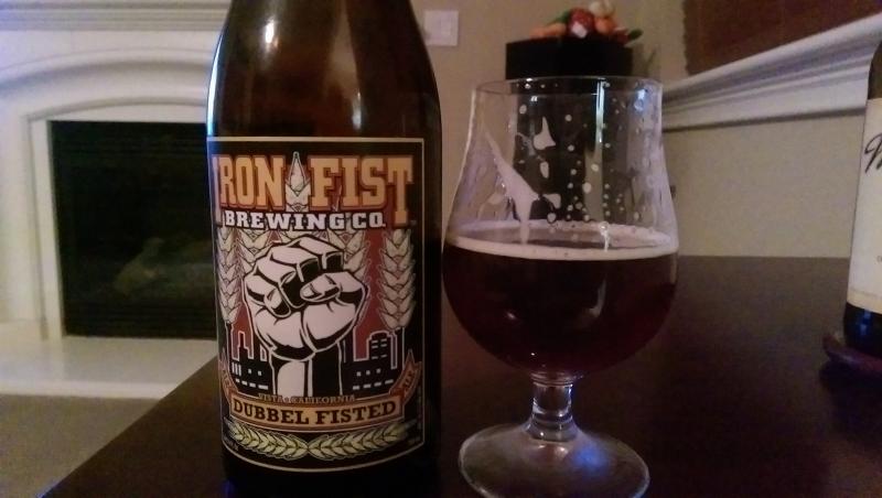 Dubbel Fisted from Iron Fist Brewing Company — photo 1 of 1