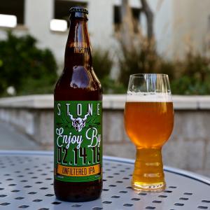Stone Enjoy By 02.14.16 Unfiltered IPA
