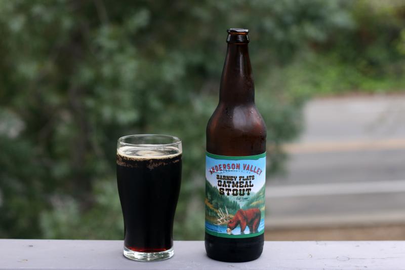 Barney Flats Oatmeal Stout from Anderson Valley Brewing Company — photo 1 of 3
