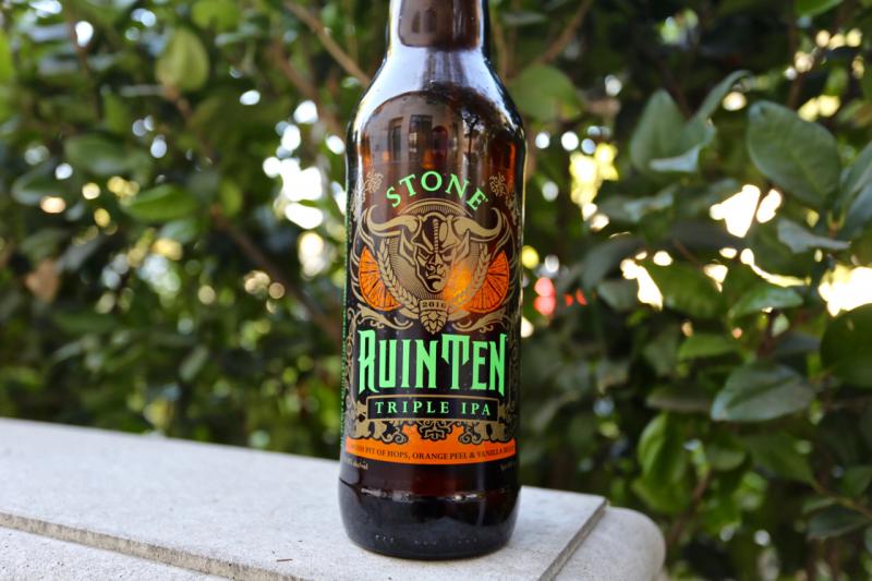 RuinTen Triple IPA w/Orange Peel & Vanilla Bean (2016) from Stone Brewing Co. — photo 1 of 1