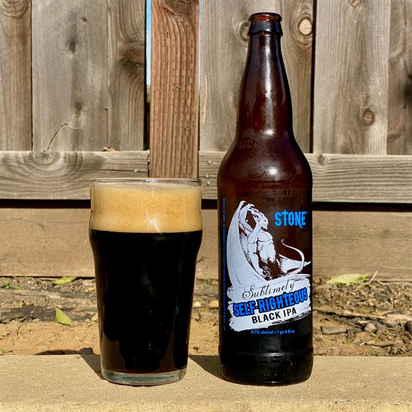 Sublimely Self-Righteous Black IPA from Stone Brewing Co. — photo 1 of 1