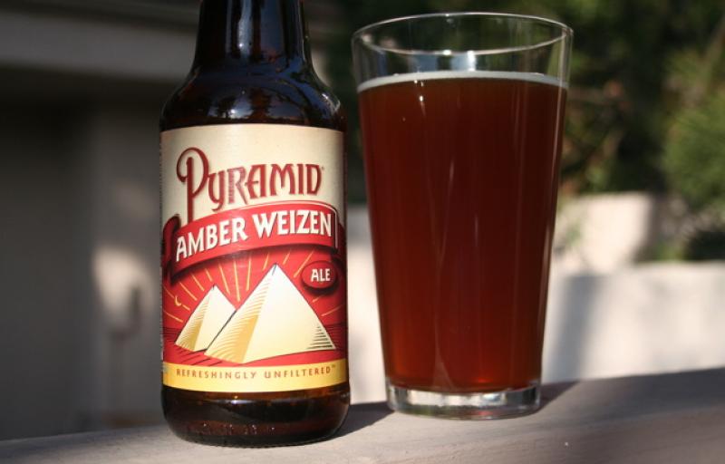 Pyramid Amber Weizen Ale from Pyramid Breweries — photo 1 of 4