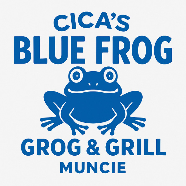 Cica's Blue Frog Grog & Grill logo
