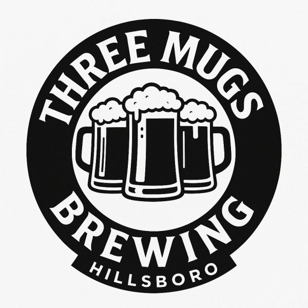 Three Mugs Brewing logo