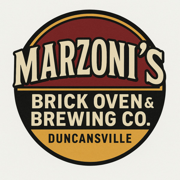 Marzoni's Brick Oven & Brewing Company logo