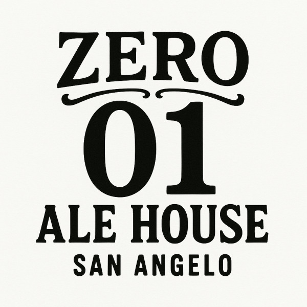 Zero One Ale House logo