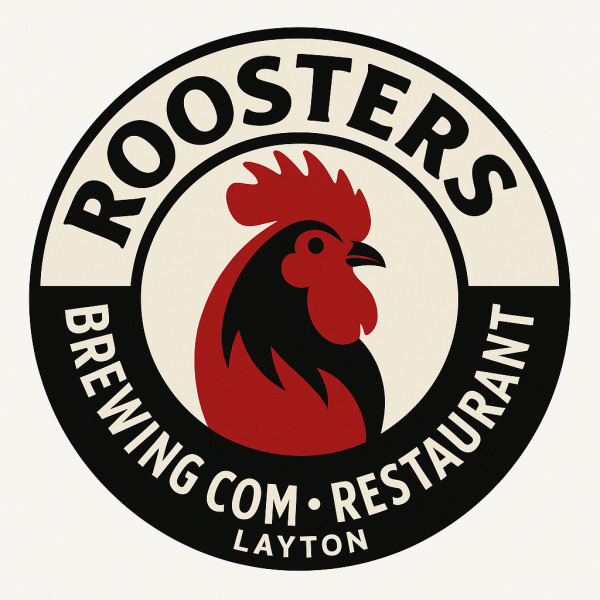 Roosters Brewing Company and Restaurant logo