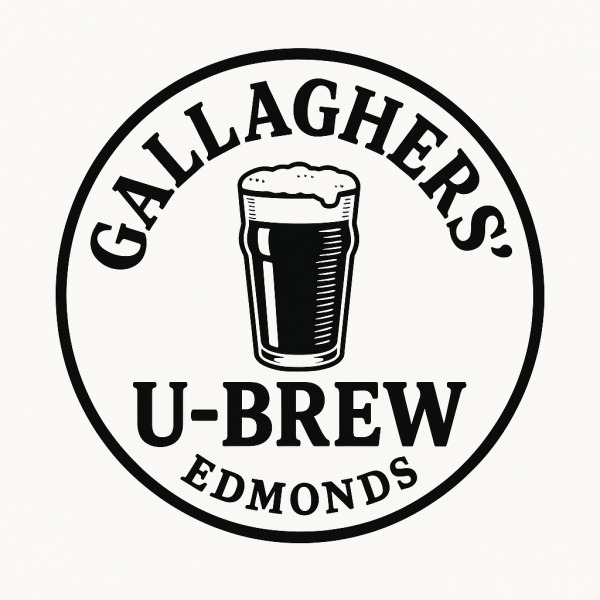 Gallaghers' U-Brew logo