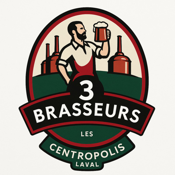 Les 3 Brasseurs - Centropolis logo