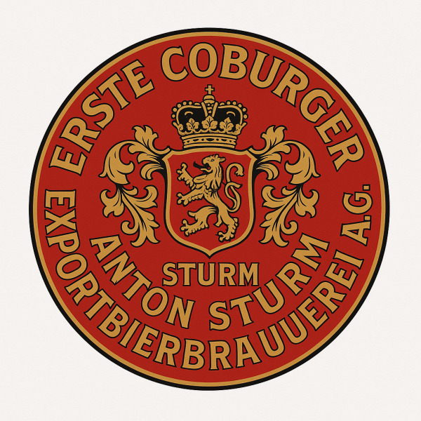 Erste Coburger Exportbierbrauerei AG Anton Sturm logo