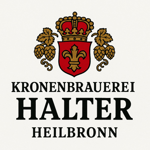 Kronenbrauerei Halter logo