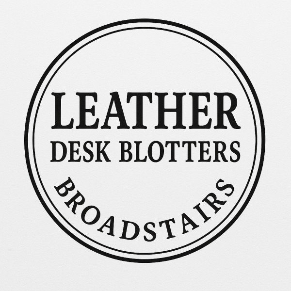 Leather Desk Blotters logo
